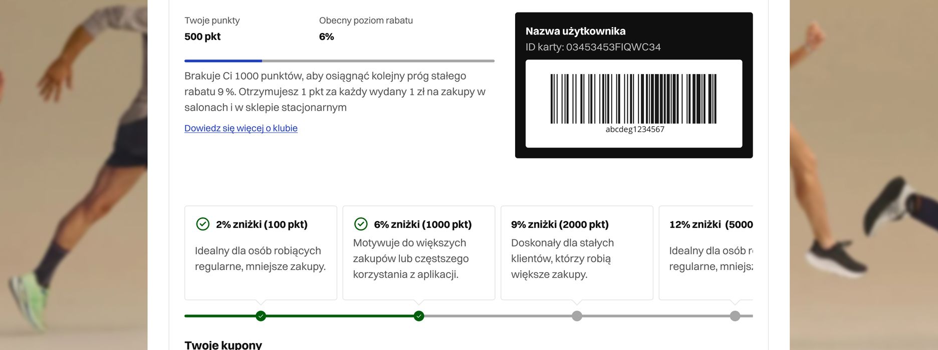 Nowe możliwości programu lojalnościowego marki New Balance, które pojawiły się na platformie eCommerce przygotowanej przez zespół 'merce